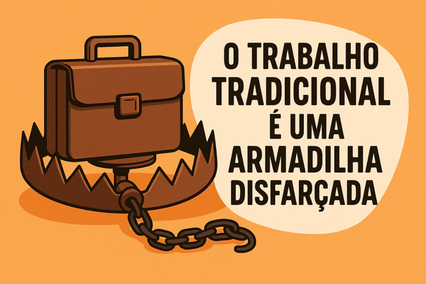 O trabalho tradicional é uma armadilha disfarçada